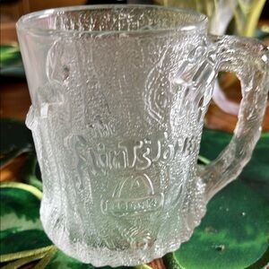 McDonald’s Flintstone Gray Frosted Textured Dining Mug